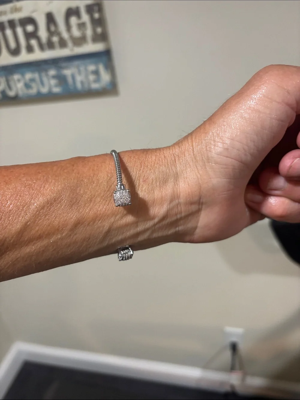 Park Lane “Brooklyn” Silver Open Cuff Bracelet